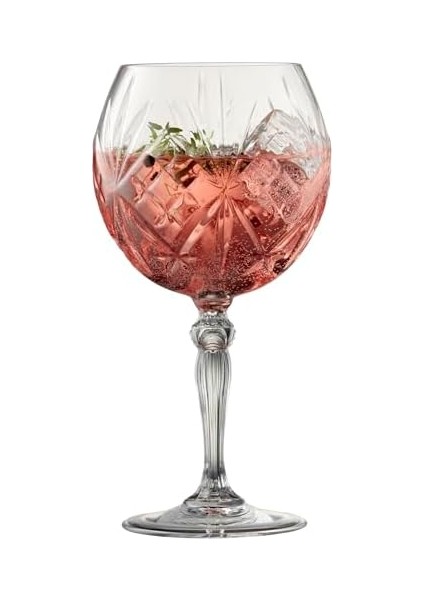 Glas Melodia Kristal Cin Tonik Bardağı 4 Adet 65 cl
