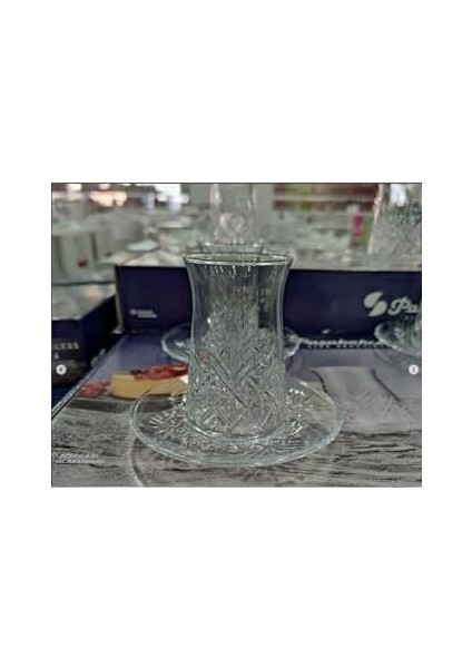 Store Timeless Heybeli Model 12 Parça Çay Bardağı Takımı 6 Kişilik fiyatları