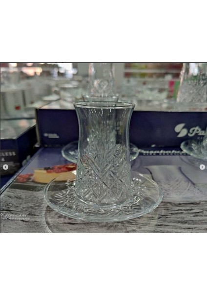 Store Timeless Heybeli Model 12 Parça Çay Bardağı Takımı 6 Kişilik modelleri