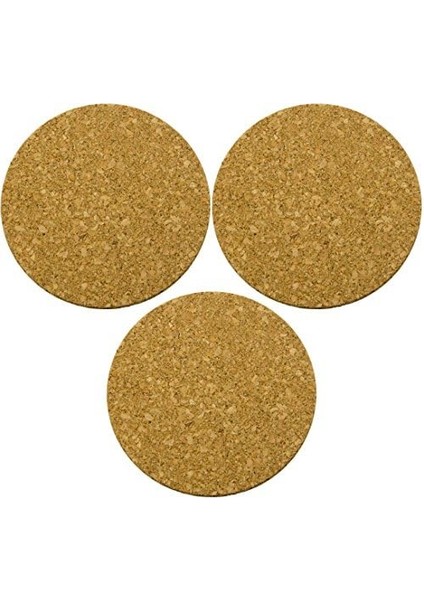 Heat Nihale Aus Mantar Mantar Altlık Altlık, Kahverengi, 19 x 19 x 1 cm