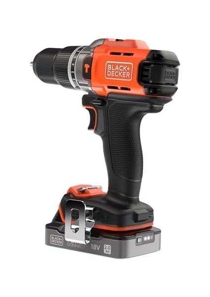 + BCD383D1XK-QW 18V Powerconnect Kablosuz Darbeli Matkap (1x 2 Ah Şarj Göstergeli Pil, 1A Şarj Cihazı ve Taşıma Çantası Ile) modelleri