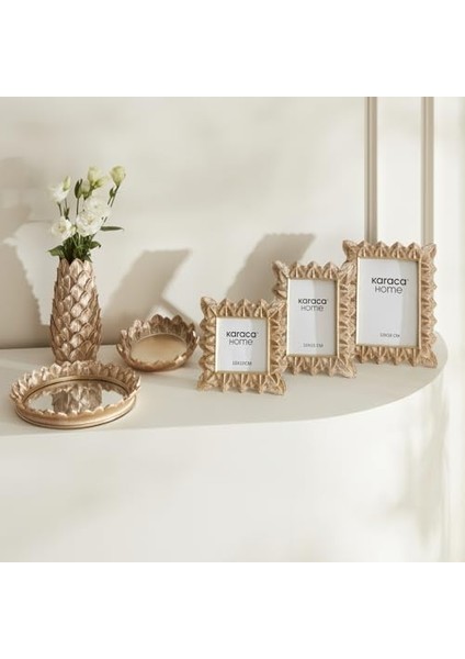 Rosa Dekoratif Tepsi 16 cm modelleri