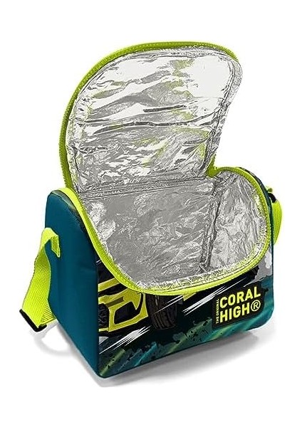 Erkek Çocuk Okul Beslenme Çantası - Yeşil-Sarı Yarış Arabası fiyatları