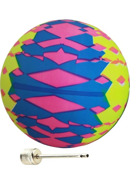 Mta -Tech Eğlenceli Top, Çocuk Topu – Dayanıklı Renkli Şişme Top, Bahçe Plaj Sahil Eğlence Oyuncağı, 1 Adet Şişirme Iğnesi Hediyeli fiyatları