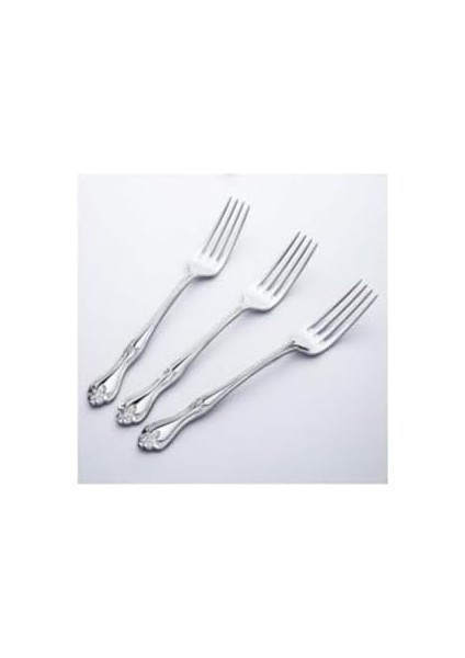 Nehir Lalezar Sade 12 Adet Taı Çatal Takımı