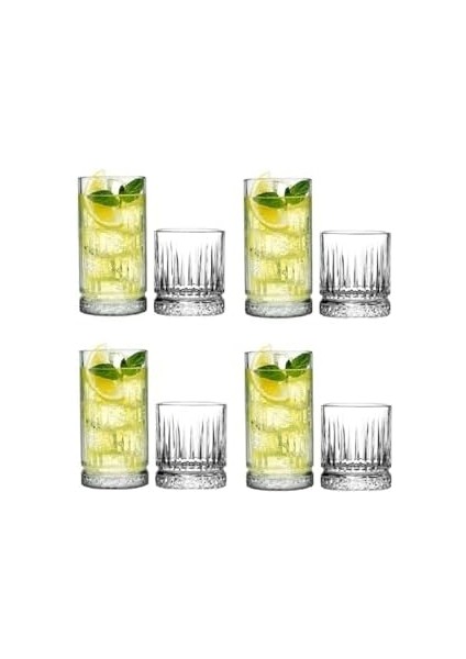 Store 8 Parça Meşrubat Su Bardağı Seti