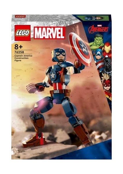 | Kaptan Amerika Yapım Figürü 76258 modelleri