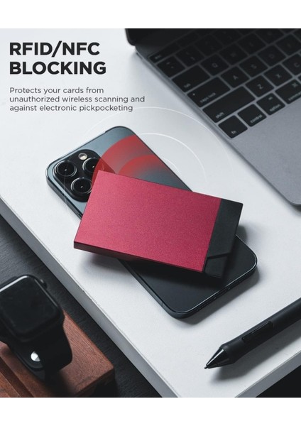 Volkit Rfid Korumalı Metal Kartlık Cüzdan modelleri