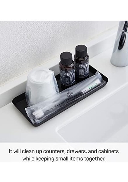 Ev Kule Başlıca Tepsisi L Siyah, Düz, 3.5 "u x 3.5" G x 1.6 "h modelleri