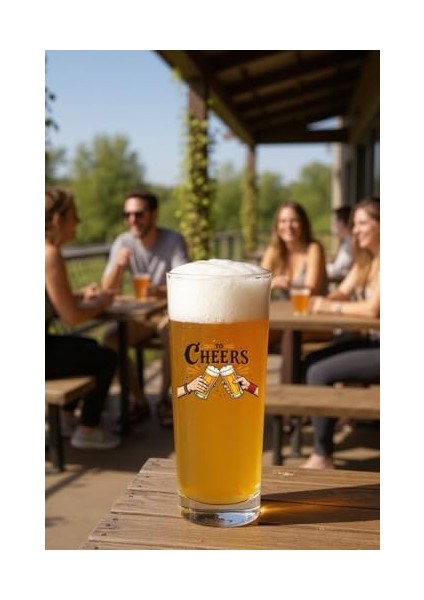 Odi Home 2 Adet Orta Boy Renkli Baskılı Cam Bardağı 400 ml modelleri