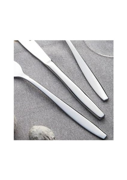 Sade 30 Parça Karton Kutulu Çatal Kaşık Takımı 18-10 304 Bıçaksız fiyatları