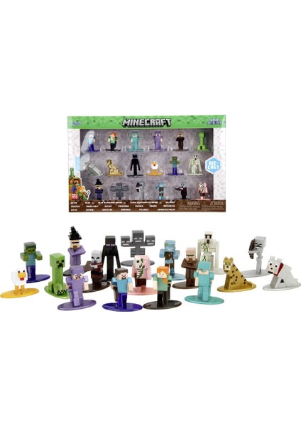 1,65" Nano Metal Figürler 18'li Paket