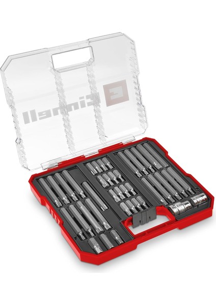 Xl- 40-Parça Uç Seti (Crv Çelik Uçlar,3/8" 10 mm Altıgen Şaft, 1/2" Kare Lokma, Saklama Kutusu Dahil) - 49109032