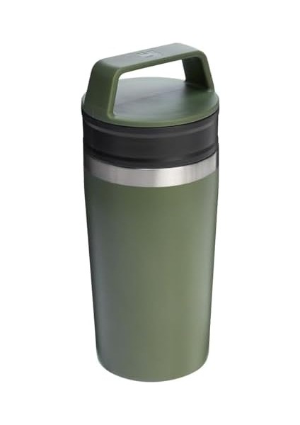 Stanley Cafe To-Go Travel Mug Termos Bardak, Haki (Dried), 0.35 Litre
