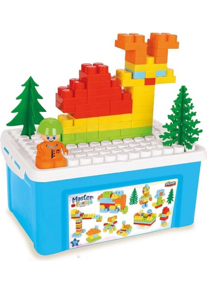 Bloks Kapaklı Kutu 128 Parça