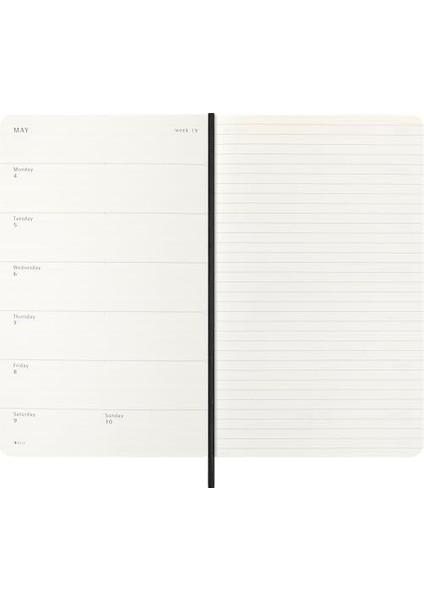 Özel Seri 12 Ay "prec Et Mamba" Haftalik Ajanda L Boy Yumuşak Kapak Siyah - Kutulu modelleri