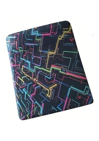 Bileklikli Desenli Bilek Destekli Kaymaz Taban Bilgisayar Notebook Mouse Pad (Labirent) fiyatları