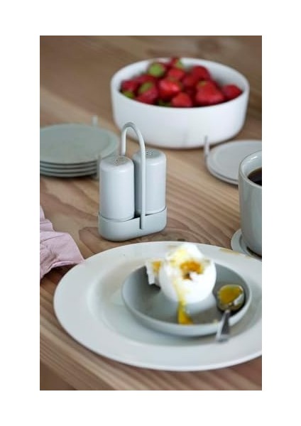 Tekli Tuz ve Karabiber Seti Renk: Bölge Gri