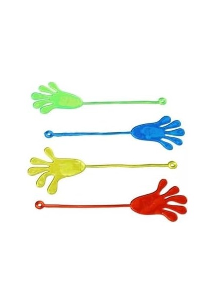 Jaru 2 Li Süper Esnek Eğlenceli Yapışkan El Hand Iki Renkli Yapışkan El 2 Li Set modelleri