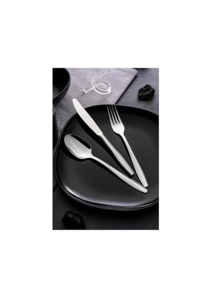 Sade 1 Takım 6 Adet Tatlı Çatal Takımı