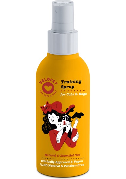 Kedi ve Köpekler Için Eğitim Spreyi 150 ml