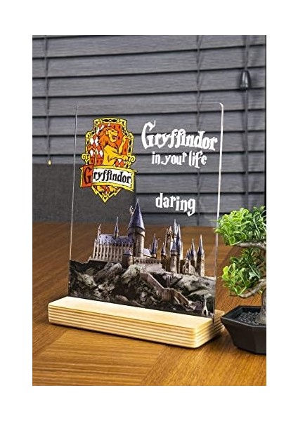 Potter Hediyesi Hogwarts Binası Şeffaf Çerçeve modelleri