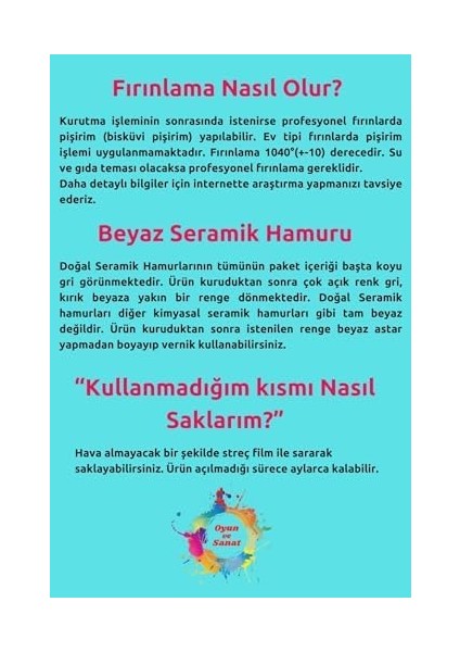 Dsh Doğal Seramik Hamuru Seramik Hamuru 2000 Gr- Doğal Kil Çamuru Seramik Çamuru Doğal Oyun Çamuru, Kesme Teli Ipi