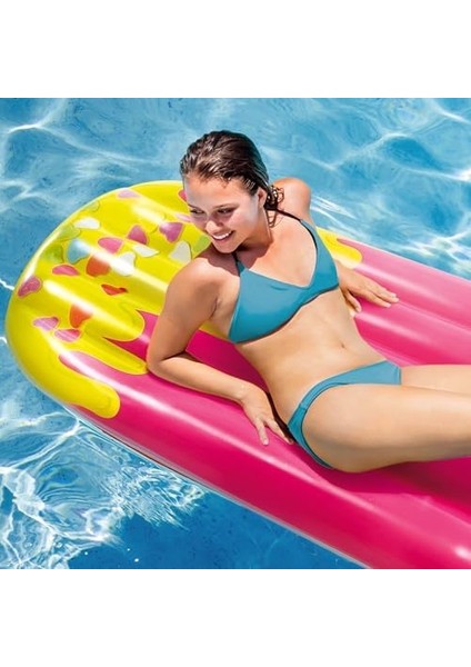 58766 - Popsicle Mat - Gerçekçi Baskı, Çok Renkli, 183 x 66 cm