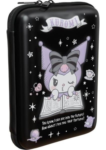 Temalı Lisanslı Kabartmalı Mat Okul Kalem Kutusu Çift Bölmeli Çocuk Kalem Çantası (Siyah1)