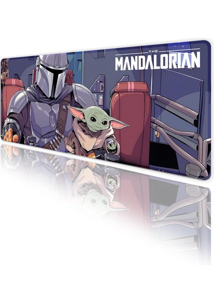 The Mandalorian Oyun Gaming Klavye Mouse Pad Masa Matı 70X30 cm modelleri