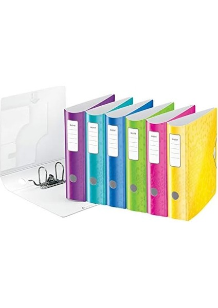 11060051 180° Wow A4 Geniş Klasör, Metalik Buz Mavisi fiyatları