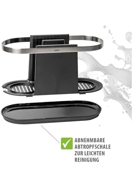 Smartline Lavabo Düzenleyici, Siyah, 50,4 x 3,6 x 3,5 cm fiyatları