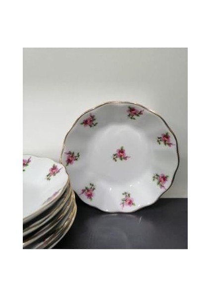 Porselen 6&apos;lı Mineli Çay Tabak 11 cm 8690110807242 fiyatları