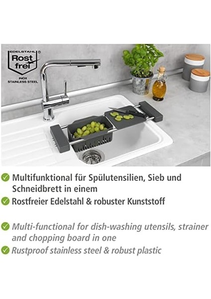 Wenko Lavabo Düzenleyici Cami, Çıkarılabilir Bulaşık Düzenleyici, Lavabo Için Damlama Kabı modelleri