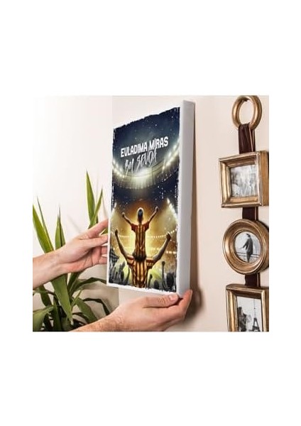 Sarı Kırmızı Taraftarlara Özel Kanvas Tablo fiyatları