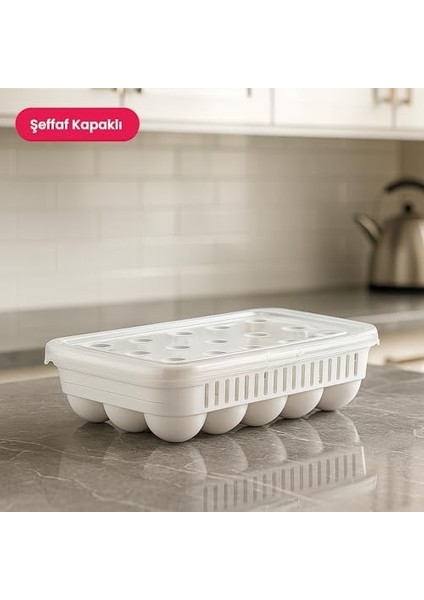 Life Yumurta Saklama Kabı – Kilitli Kapaklı, Yıkanabilir, Hijyenik ve Pratik Saklama (30&apos;lu) modelleri