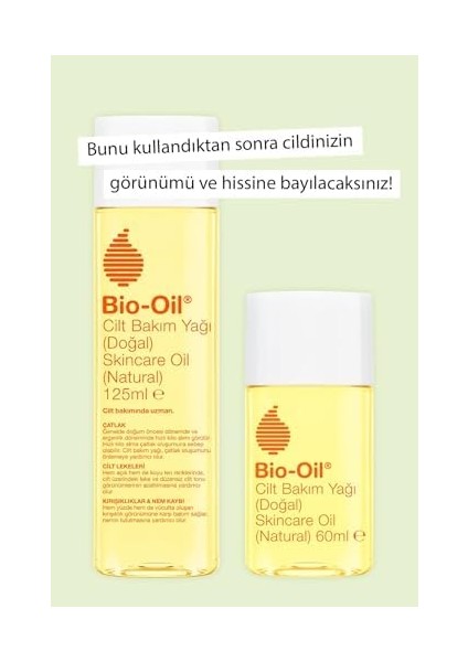 Bio-Oil Natural Cilt Bakım Yağı 125 ml fiyatları