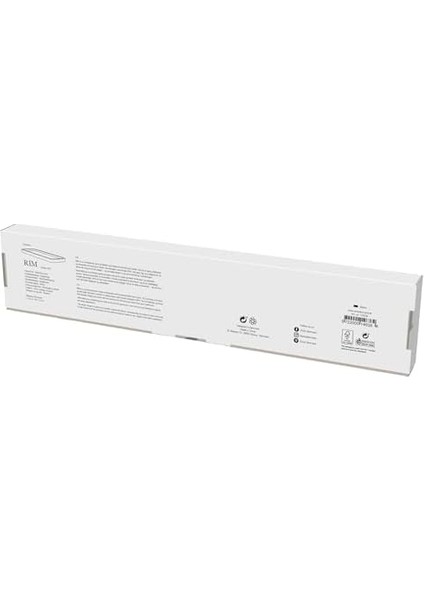 Rim Havlu Askısı, 44 x 7,5 x 2,5 Cm, Siyah