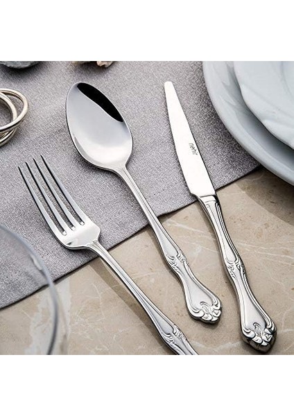 Nehir Lalezar 12 Kişilik 84 Parça Deri Kutulu Çatal Kaşık Bıçak Takımı fiyatları