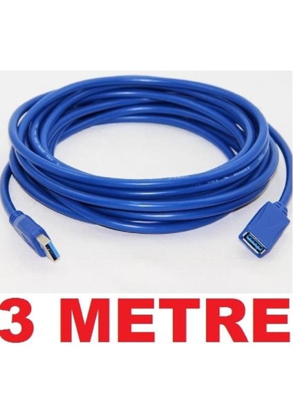Harddisk Uzatma Kablosu USB 3.0 HDD Uzatıcı Kablo 3 Metre 4627 modelleri