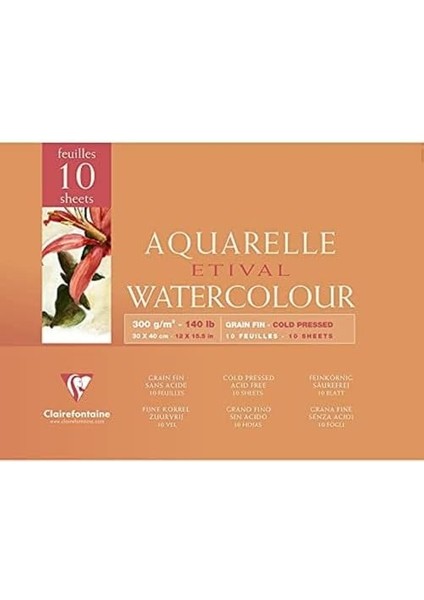 Aquarelle Yapışkan Kenarlı Defter, 240X320 mm fiyatları