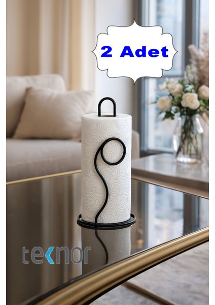 2 'li Rulo Peçetelik, Kağıt Havlu Tutacağı