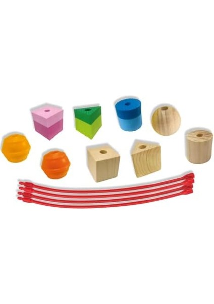 Minik Yetenekler - Duyusal Boncuk Dizme modelleri