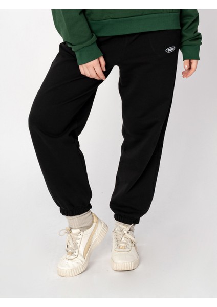 Unisex Oversize Siyah Basic Eşofman Altı modelleri