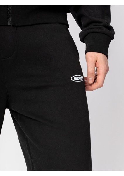 Unisex Oversize Siyah Basic Eşofman Altı fırsatları