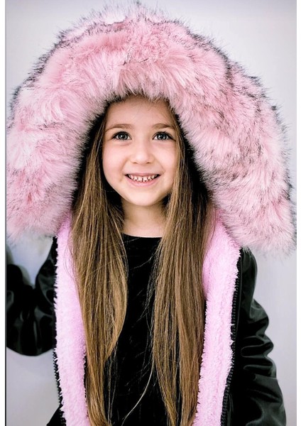 Kız Çocuk Deri Mont modelleri