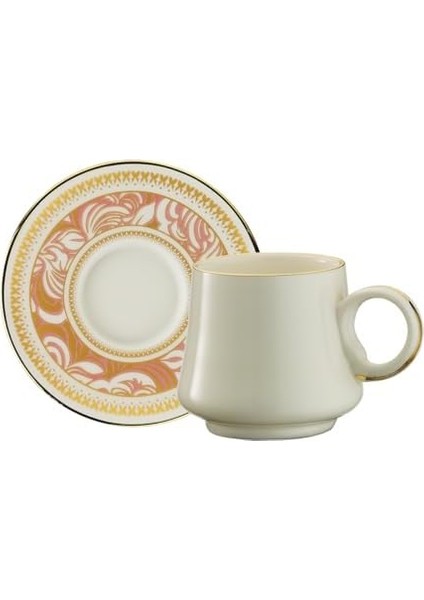 Sandro Moreno 1453 Şal Double Yüzük 12 Parça Altı Kişilik Kahve Fincan Takım 120 ml fiyatları