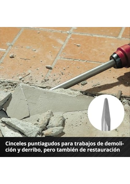 3-Parça Sds Murç Seti (Sivri, 20 mm Düz ve 40 mm Spatula, Dayanıklı 40CR Çelik) - 49190110 fiyatları