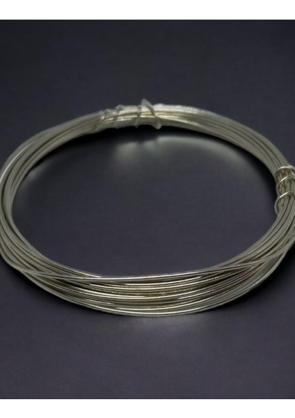 Filografi 1mm- 30GR - (4-5 Metre Arası) Gümüşlü Bakır Tel