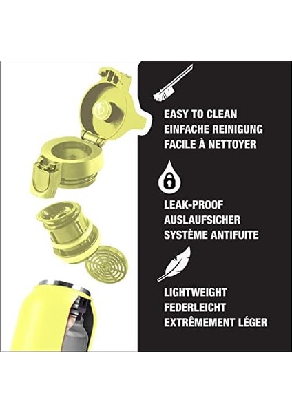 8788.20 H&c One 0.50 Litre Termos, Sarı modelleri